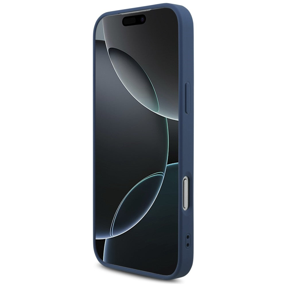 Guess iPhone 17 Pro Max/iPhone 18 Pro Max Kuori 4G Big Logo Sininen