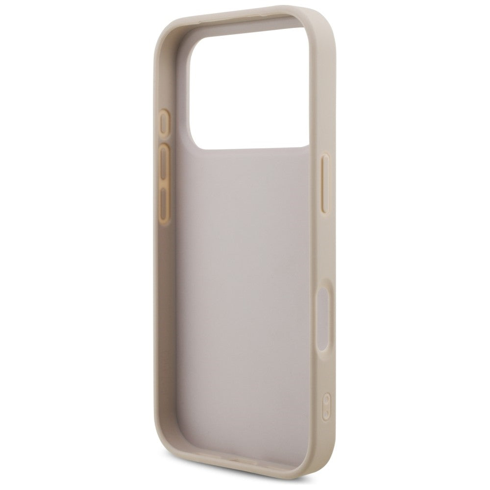 Guess iPhone 17 Pro/iPhone 18 Pro Kuori 4G Big Logo Vaaleanpunainen