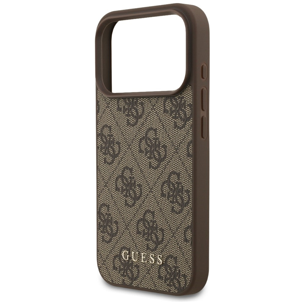 Guess iPhone 17 Pro/iPhone 18 Pro Kuori 4G Classic Ruskea