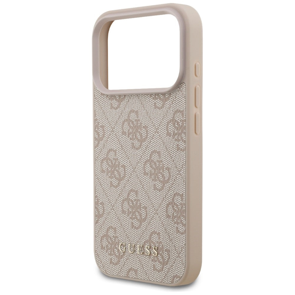 Guess iPhone 17 Pro/iPhone 18 Pro Kuori 4G Classic Vaaleanpunainen