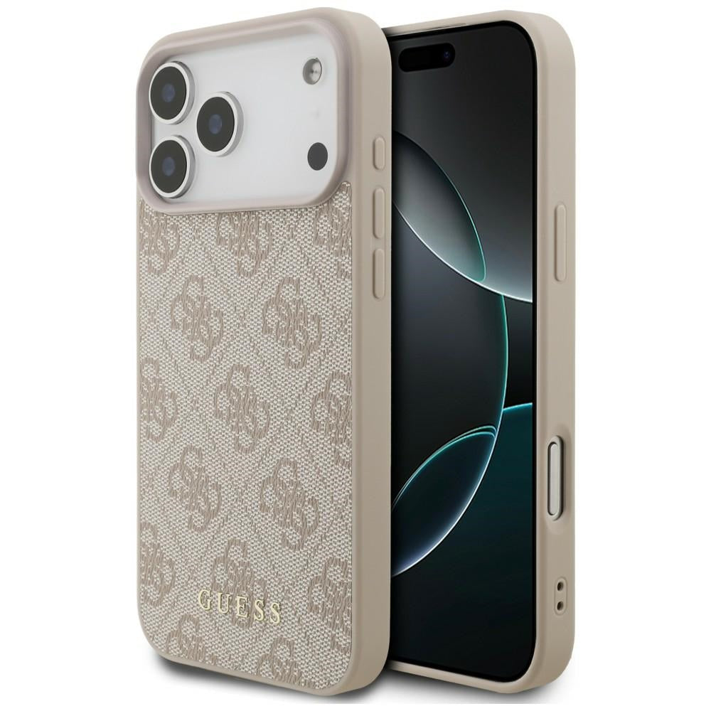 Guess iPhone 17 Pro Max/iPhone 18 Pro Max Kuori 4G Classic Vaaleanpunainen