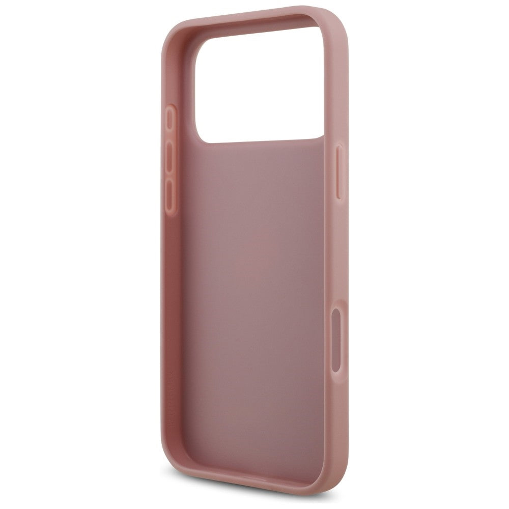 Guess iPhone 17 Pro Max/iPhone 18 Pro Max Kuori Fixed Glitter Vaaleanpunainen