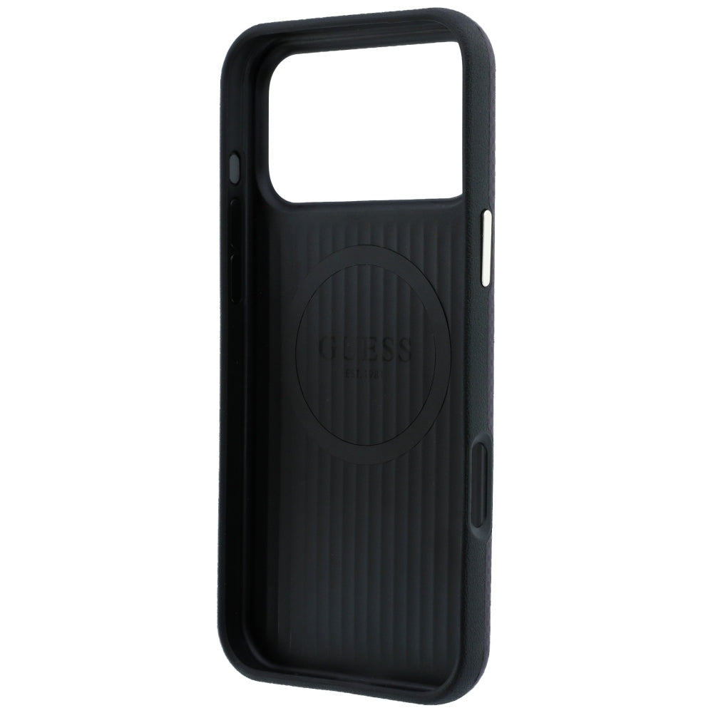Guess iPhone 17 Pro/iPhone 18 Pro Kuori Kevlar kolmio-logo viininpunainen