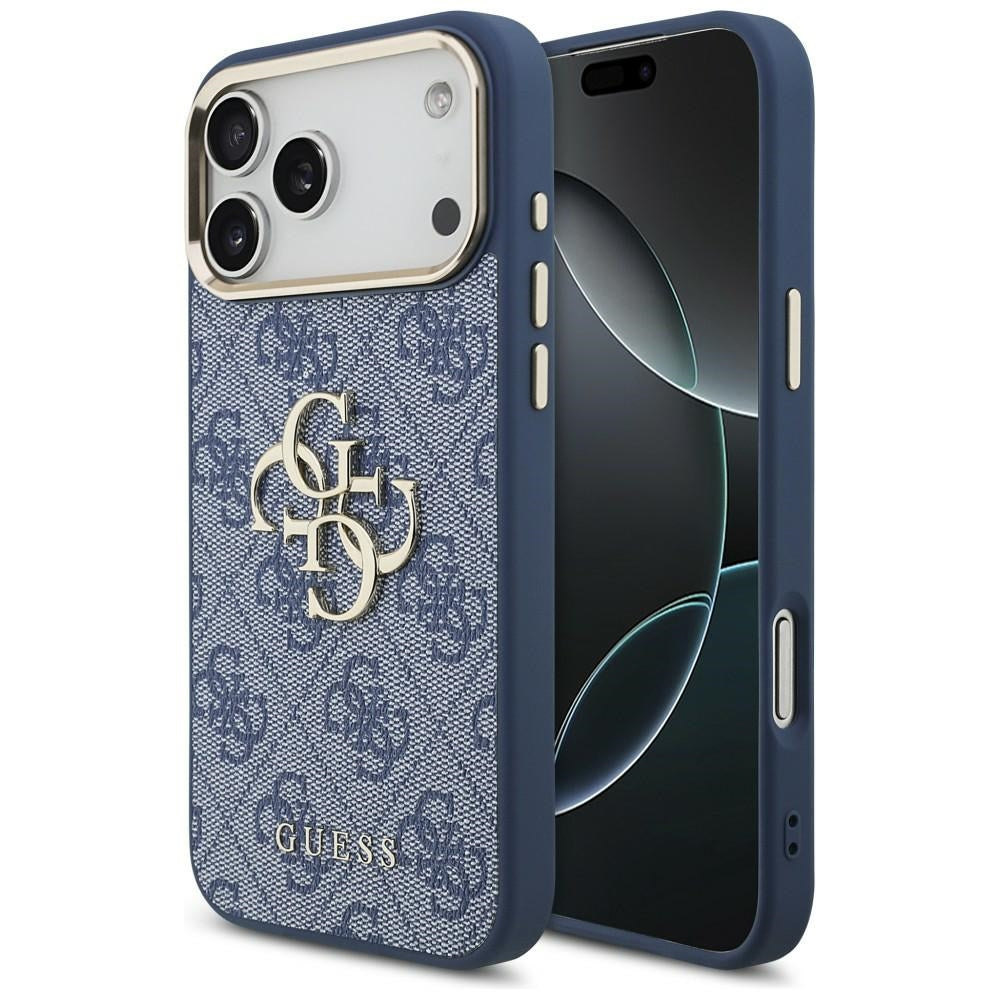 Guess iPhone 17 Pro Max/iPhone 18 Pro Max Kuori 4G Classic Logo Sininen