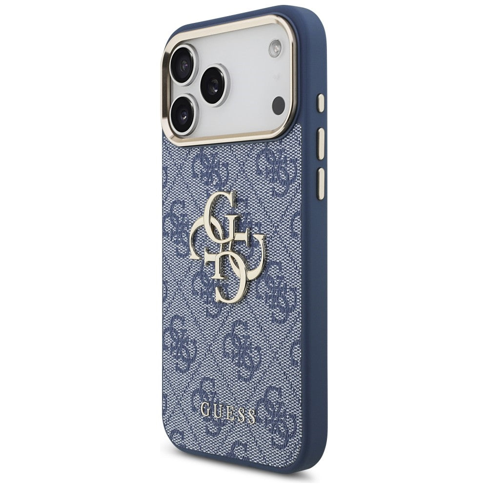 Guess iPhone 17 Pro Max/iPhone 18 Pro Max Kuori 4G Classic Logo Sininen