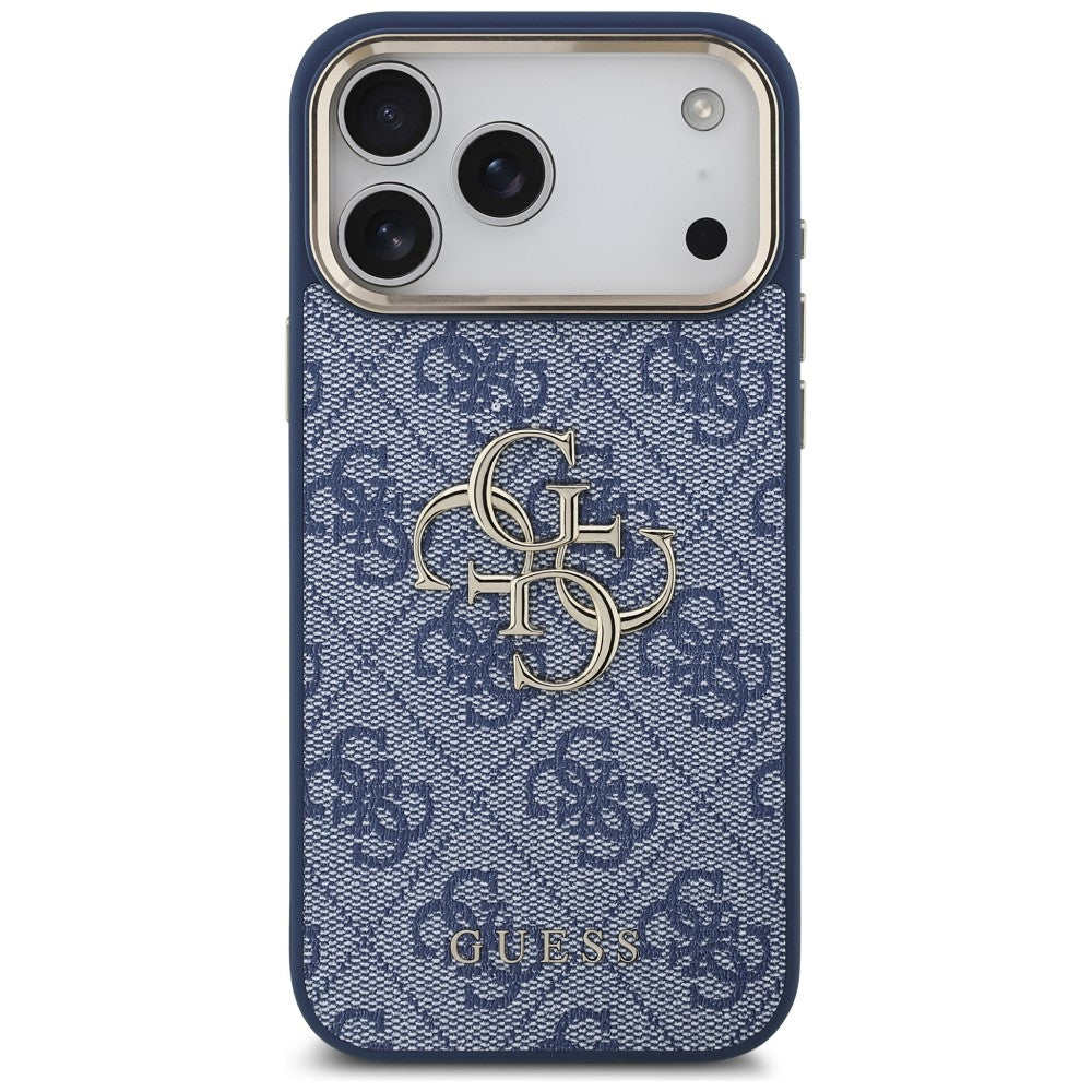 Guess iPhone 17 Pro Max/iPhone 18 Pro Max Kuori 4G Classic Logo Sininen