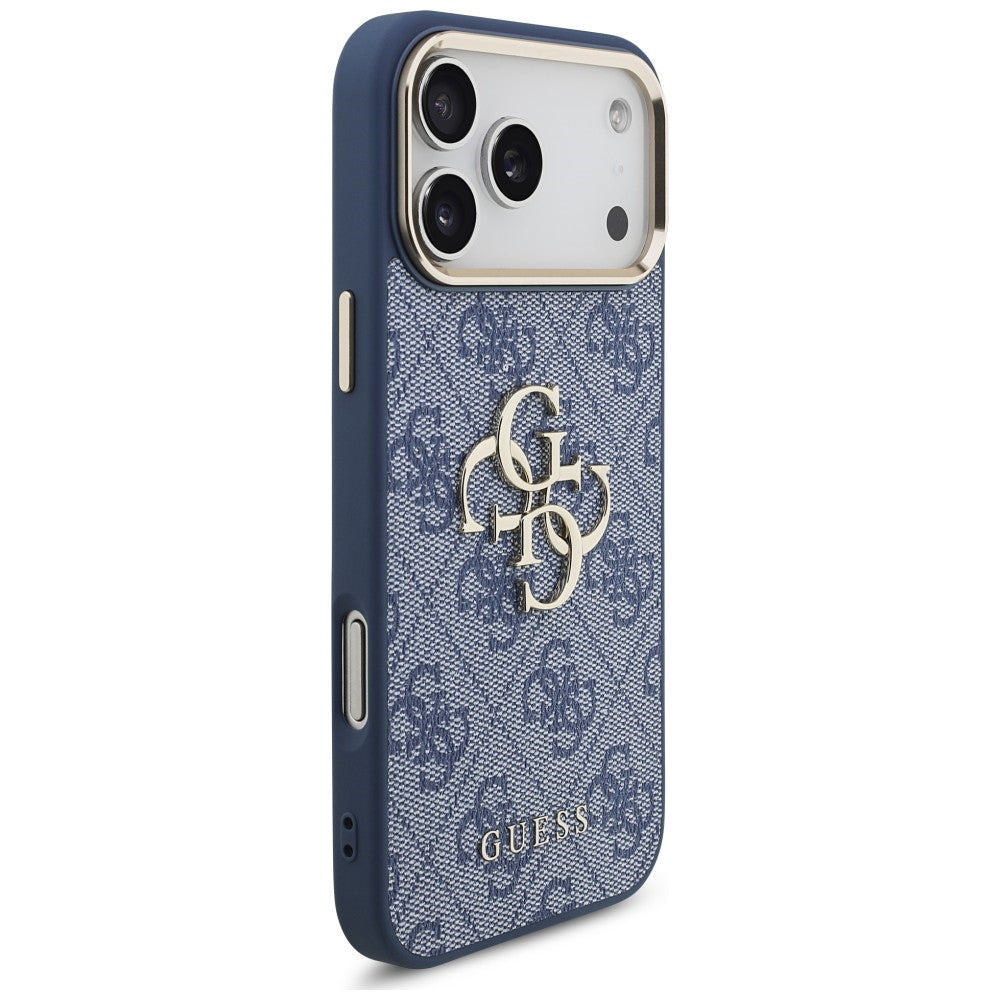 Guess iPhone 17 Pro Max/iPhone 18 Pro Max Kuori 4G Classic Logo Sininen