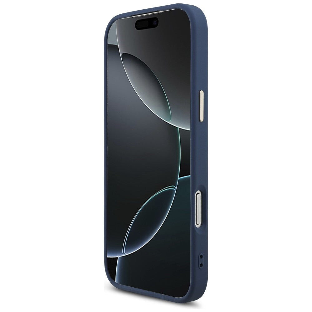 Guess iPhone 17 Pro Max/iPhone 18 Pro Max Kuori 4G Classic Logo Sininen