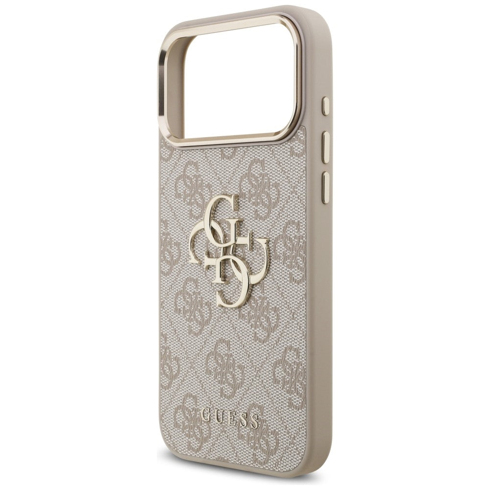 Guess iPhone 17 Pro Max/iPhone 18 Pro Max Kuori 4G Classic Logo Vaaleanpunainen