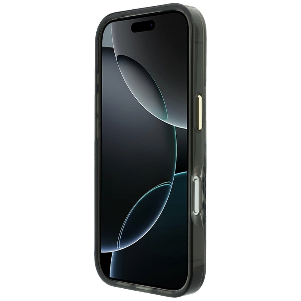 Guess iPhone 17 Pro/iPhone 18 Pro Kuori Zebra Glitter Hopea