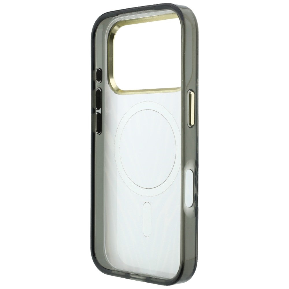 Guess iPhone 17 Pro/iPhone 18 Pro Kuori Zebra Glitter Hopea
