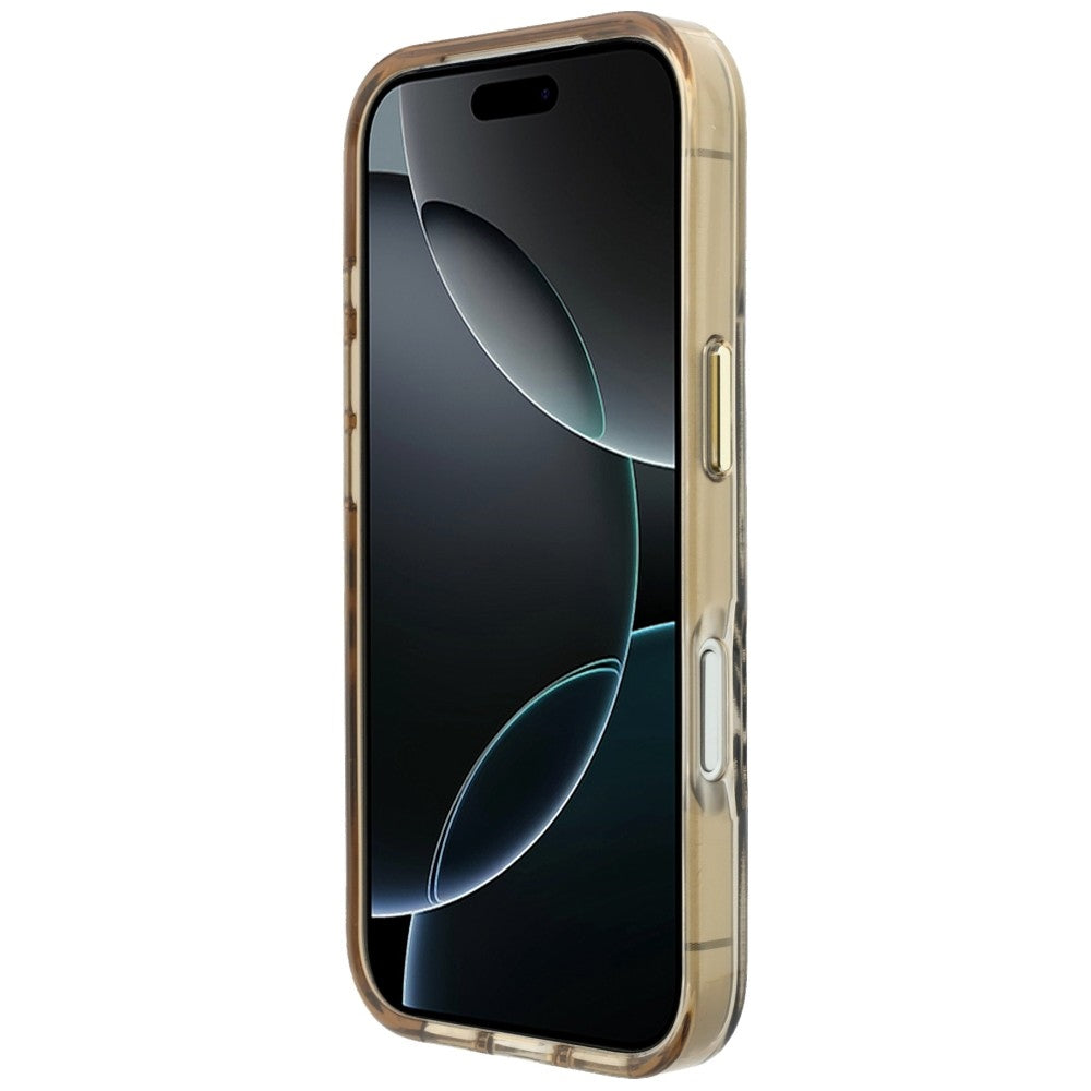 Guess iPhone 17 Pro/iPhone 18 Pro Kuori seepraglitter Kulta