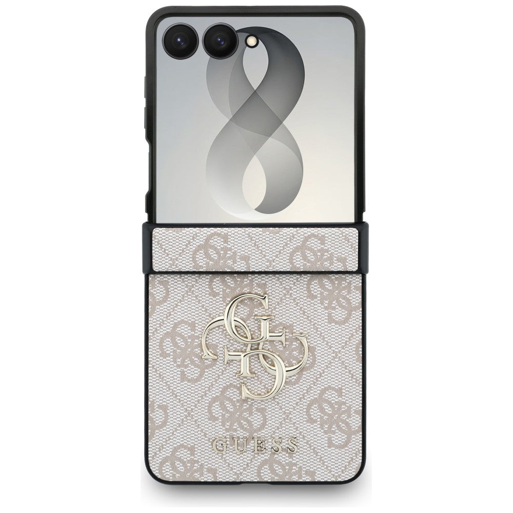 Guess Samsung Galaxy Z Flip 8 Kuori 4G Big Logo Vaaleanpunainen