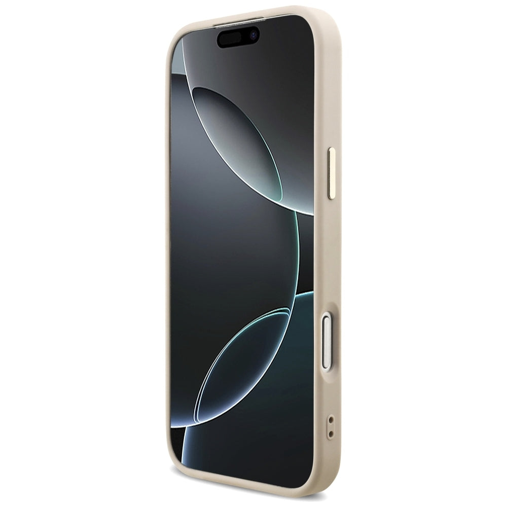 Guess iPhone 17 Pro Max/iPhone 18 Pro Max Kuori 4G Triangle MagSafe Vaaleanpunainen