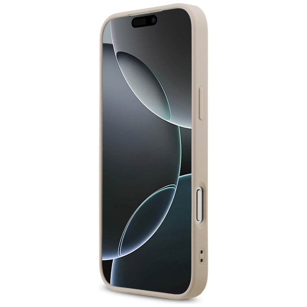 Guess iPhone 17 Pro Max/iPhone 18 Pro Max Kuori 4G Classic Logo Small Vaaleanpunainen