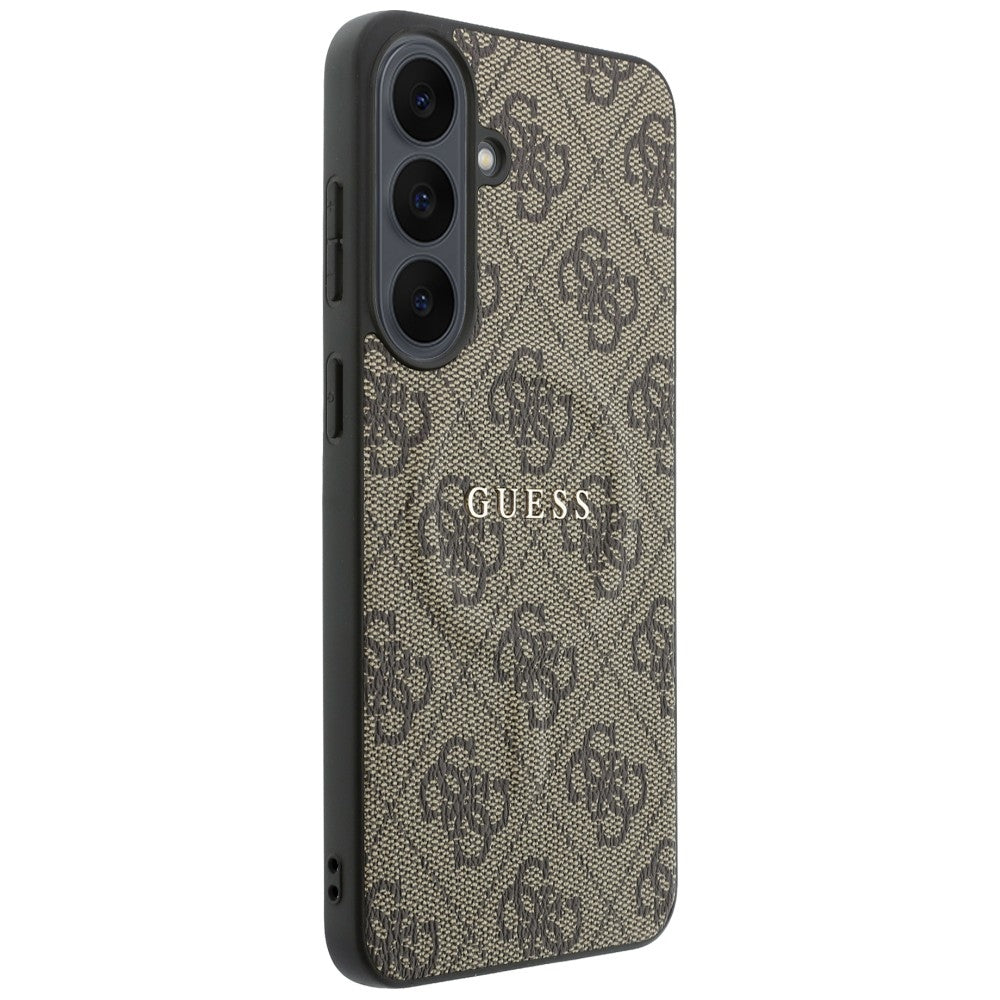 Guess Samsung Galaxy S26 FE Kuori 4G Embossed MagSafe Ruskea