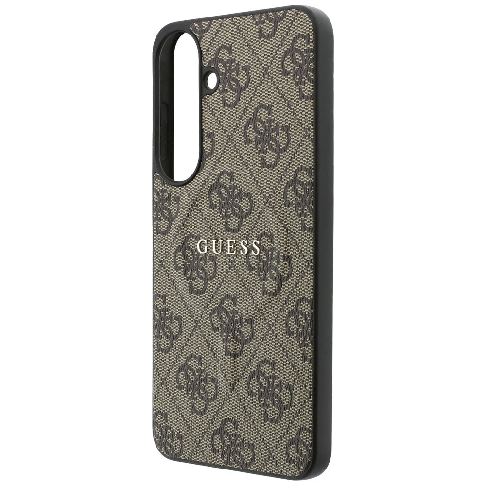 Guess Samsung Galaxy S26 FE Kuori 4G Embossed MagSafe Ruskea