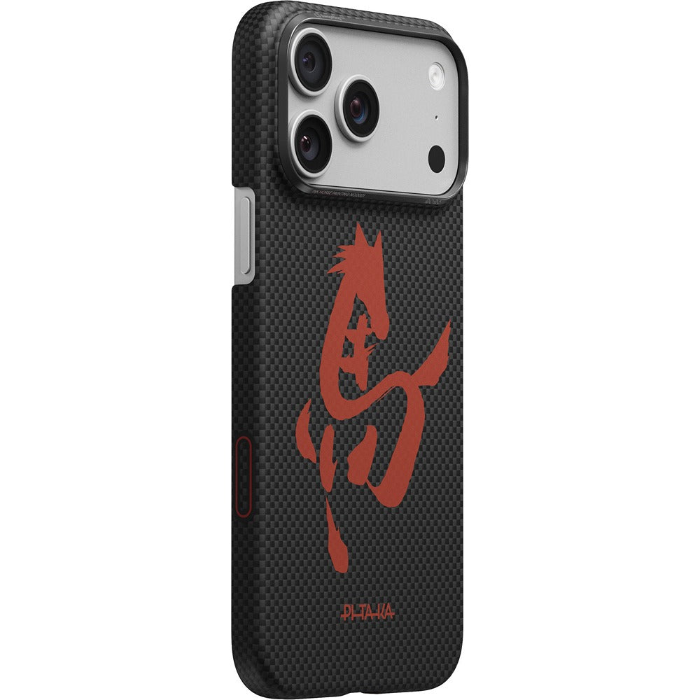 Pitaka iPhone 17 Pro Kuori Edge MagSafe Ink Rhythm