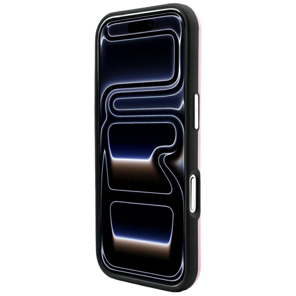Karl Lagerfeld iPhone 17 Pro/iPhone 18 Pro -kuori Smooth Choupette Sketch Vaaleanpunainen