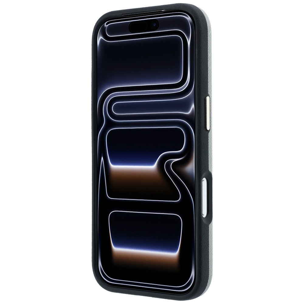 Karl Lagerfeld iPhone 17 Pro Max/iPhone 18 Pro Max -kuori Saffiano Script Logo Beige