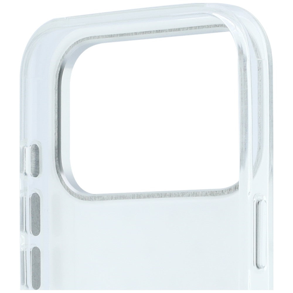 Karl Lagerfeld iPhone 17 Pro Max/iPhone 18 Pro Max Kuori strasseilla, galvanisoitu logo Valkoinen