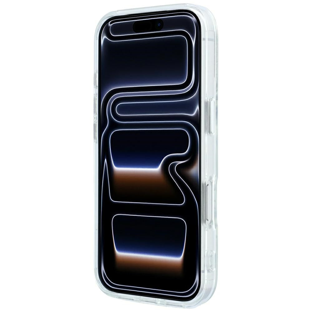 Karl Lagerfeld iPhone 17 Pro/iPhone 18 Pro Kuori Ring Stand Kameo Kirkas