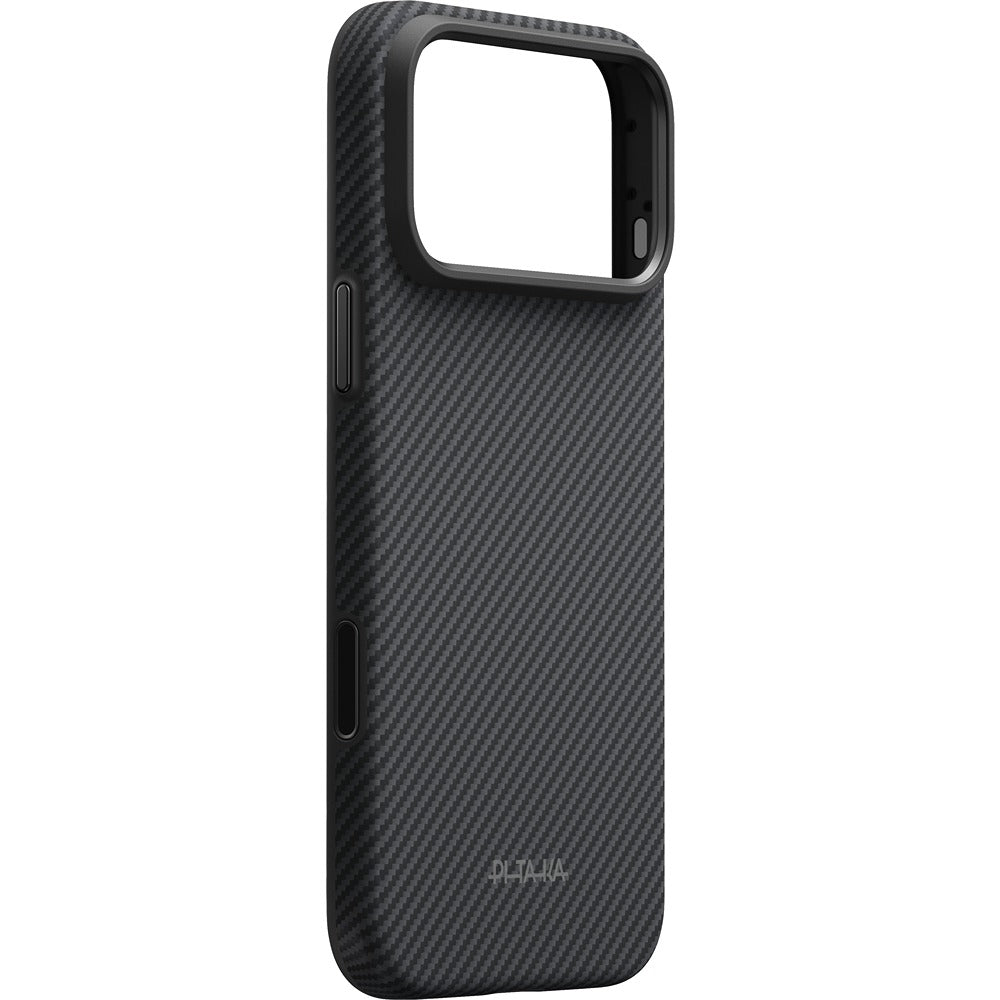 Pitaka iPhone 17 Pro Max/iPhone 18 Pro Max -kuori Summa MagSafe Black/Grey Twill