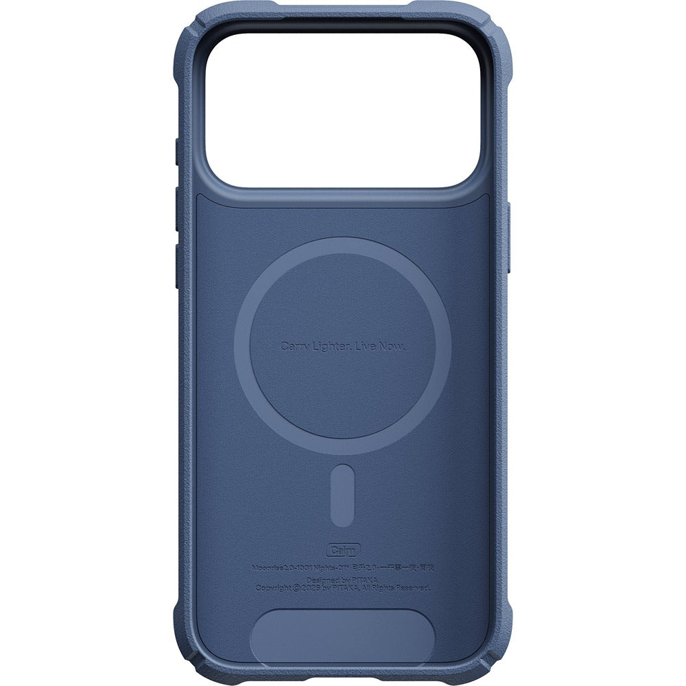 Pitaka iPhone 17 Pro Max/iPhone 18 Pro Max -kuori Cairn MagSafe Midnight