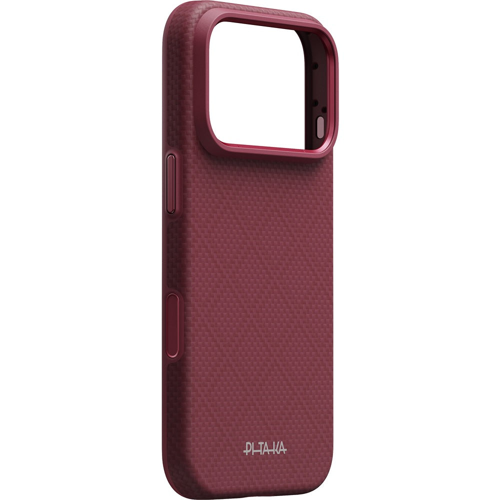 Pitaka iPhone 17 Pro/iPhone 18 Pro Kuori Summa MagSafe Argyle Burgundy