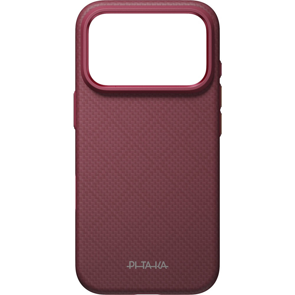 Pitaka iPhone 17 Pro/iPhone 18 Pro Kuori Summa MagSafe Argyle Burgundy
