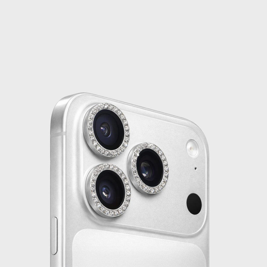 MobileFriend iPhone 18 Pro/iPhone 18 Pro Max Kameran linssinsuojus linssirengas Bling