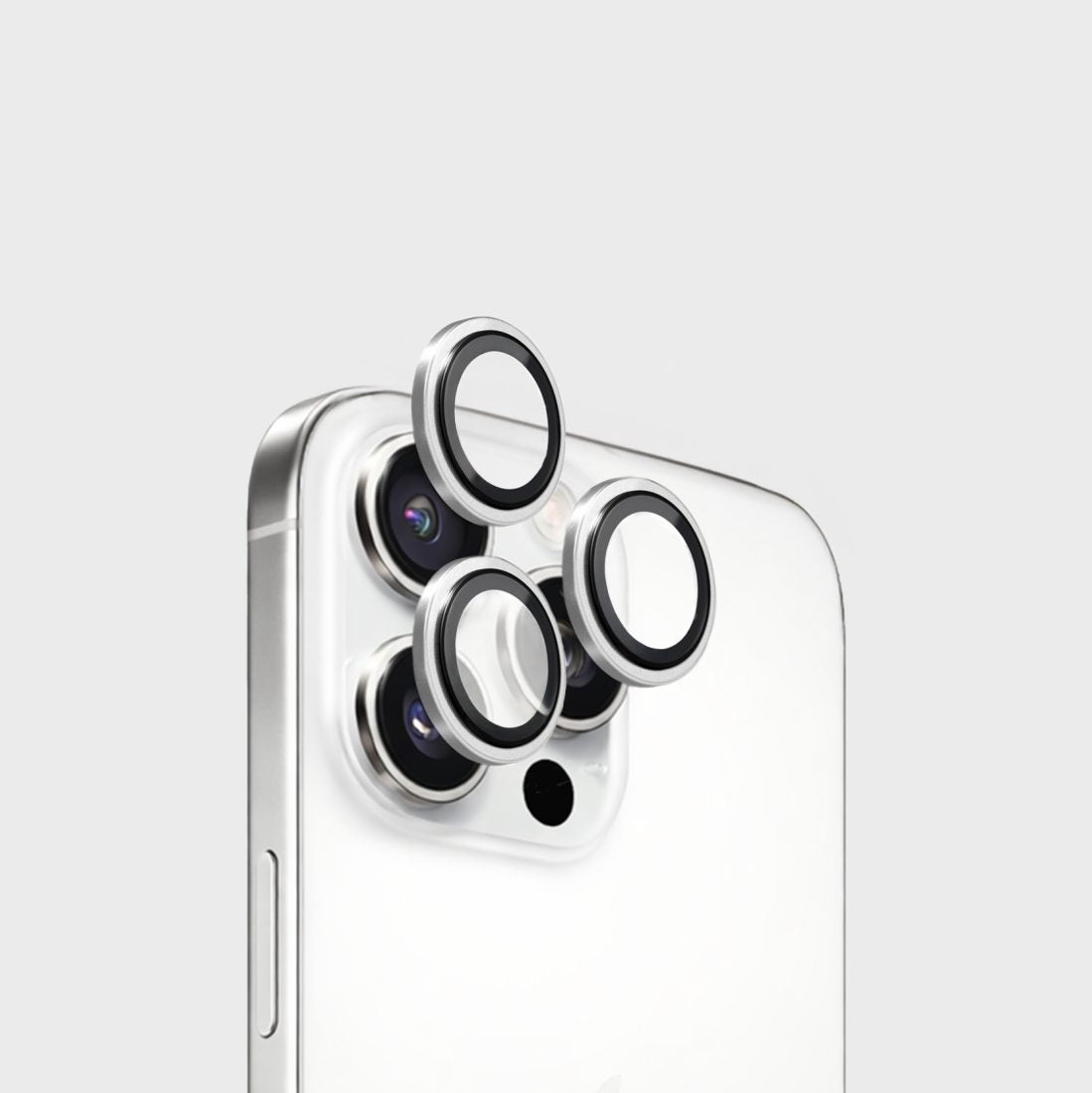 MobileFriend iPhone 17 Pro/iPhone 17 Pro Max Kameraskydd Linsring