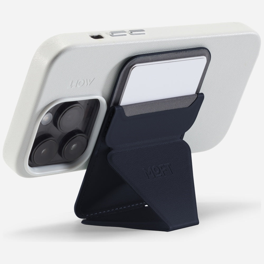 MOFT Snap Phone Stand & Wallet MagSafe Navy Blue