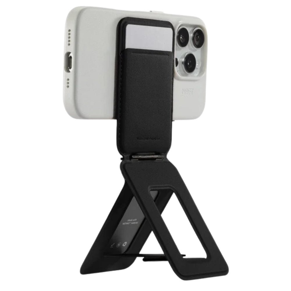 MOFT Snap Phone Tripod Stand & Wallet MagSafe Jet Black