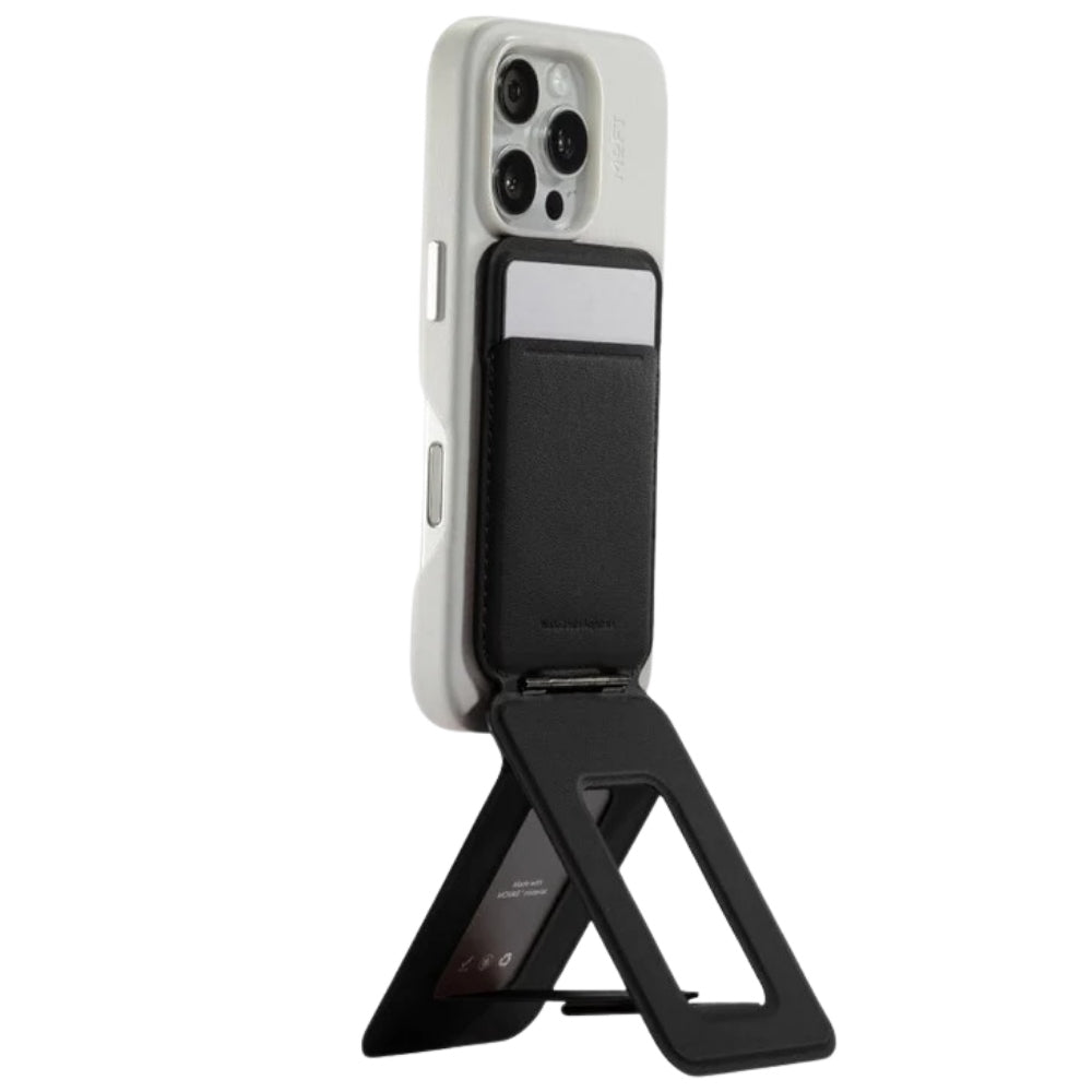 MOFT Snap Phone Tripod Stand & Wallet MagSafe Jet Black