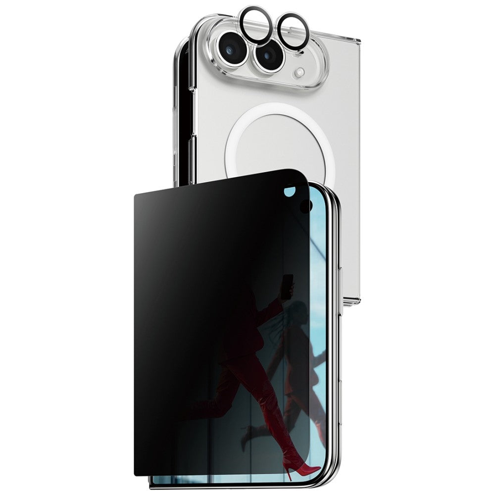 CARE by PanzerGlass iPhone Duo 3-in-1 SL1M Bundle Privacy