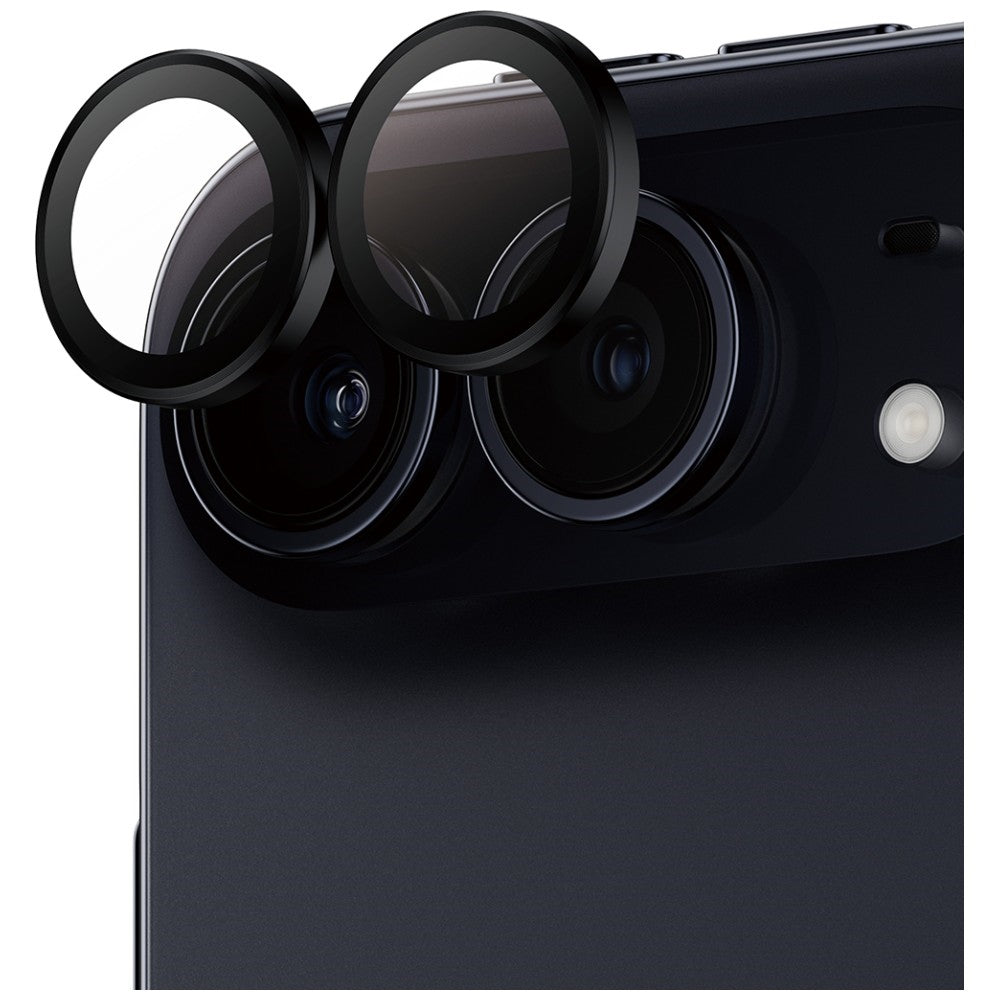 PanzerGlass iPhone Duo Kameran linssinsuojus Hoops Musta