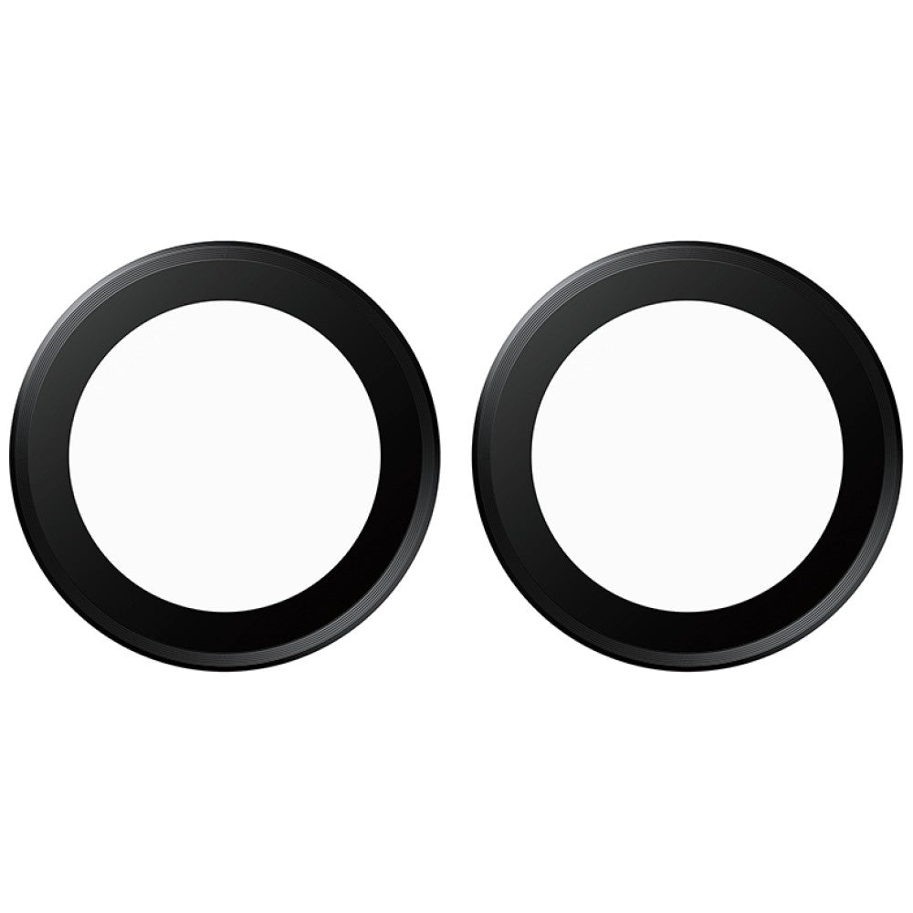 PanzerGlass iPhone Duo Kameran linssinsuojus Hoops Musta