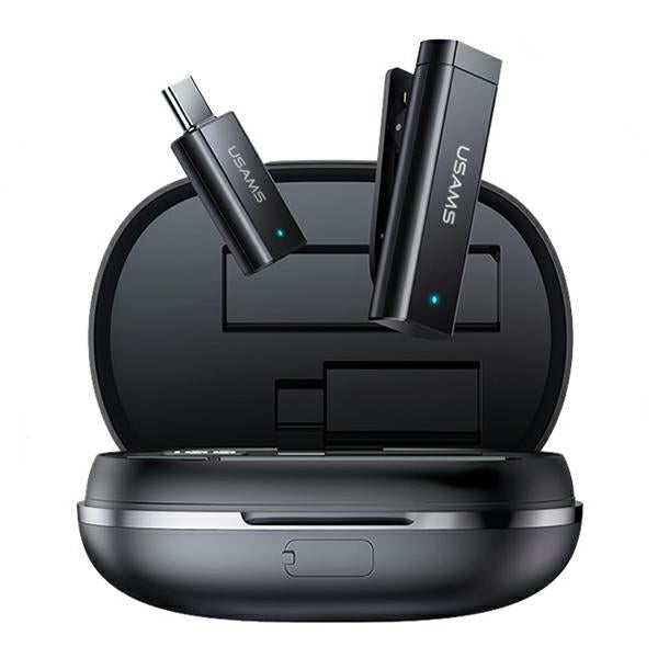 Usams Langaton nappimikrofoni USB-C-vastaanottimella