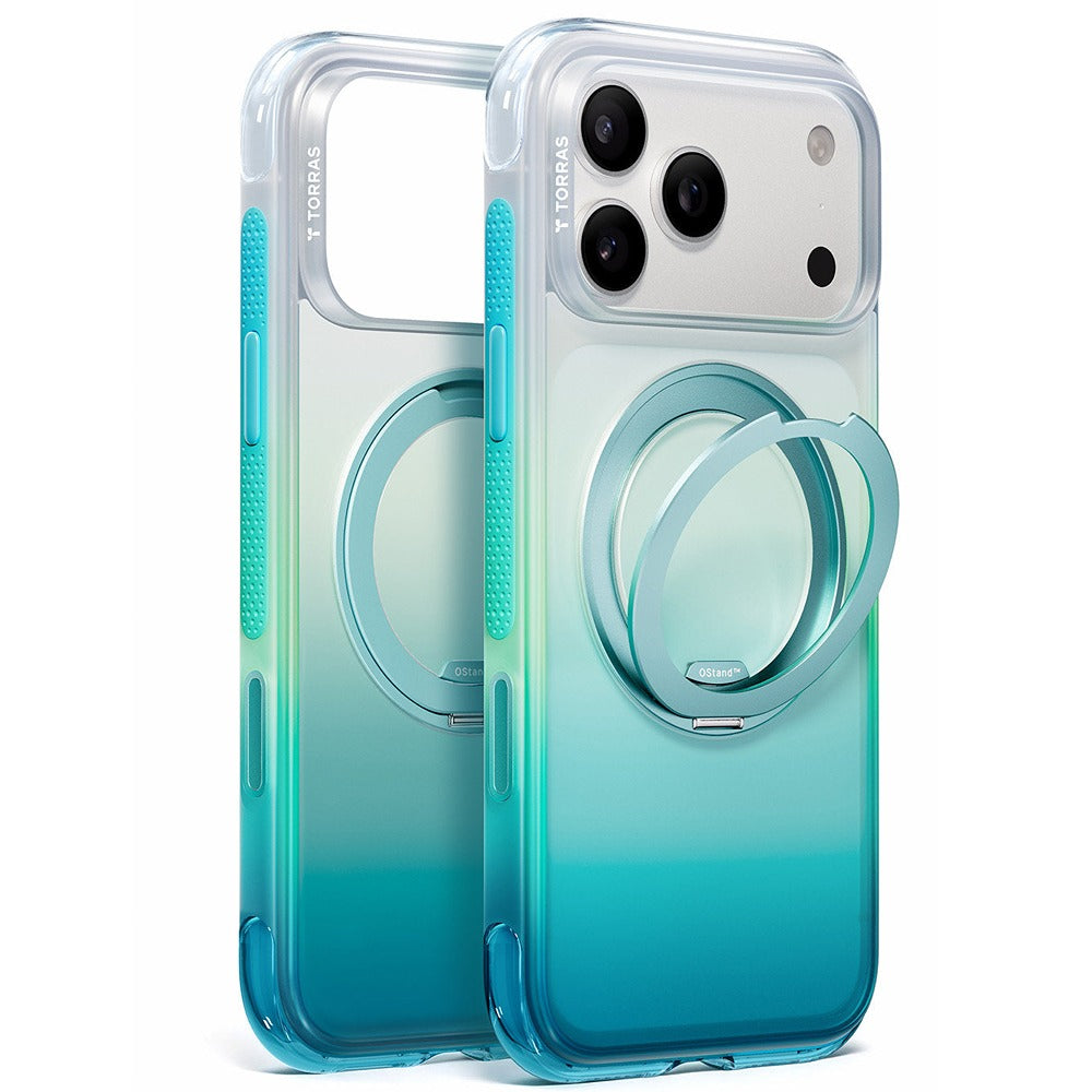 Torras iPhone 18 Pro Max Kuori Ostand O3 Air Gradient Alaska Aurora