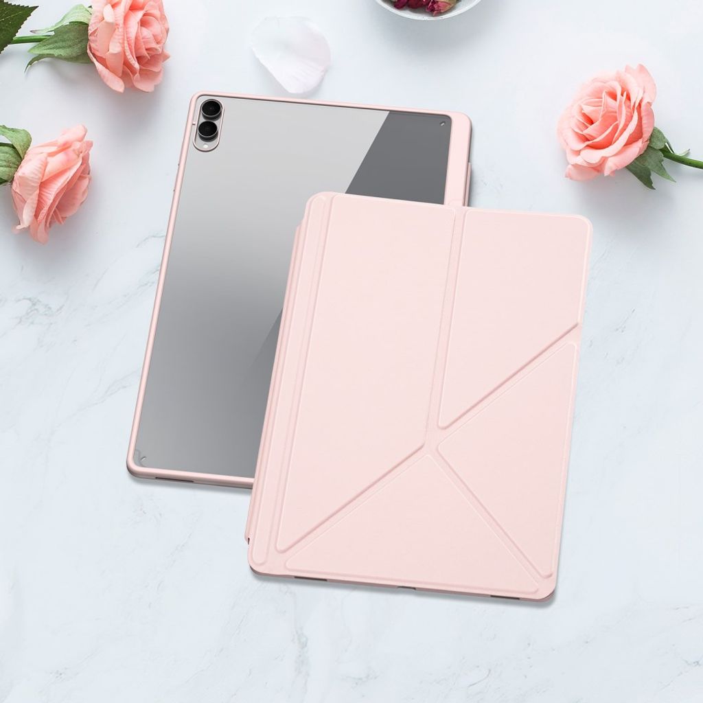 Dux Ducis Samsung Galaxy Tab S11 Ultra/S12 Ultra Kotelo Magi Series Vaaleanpunainen