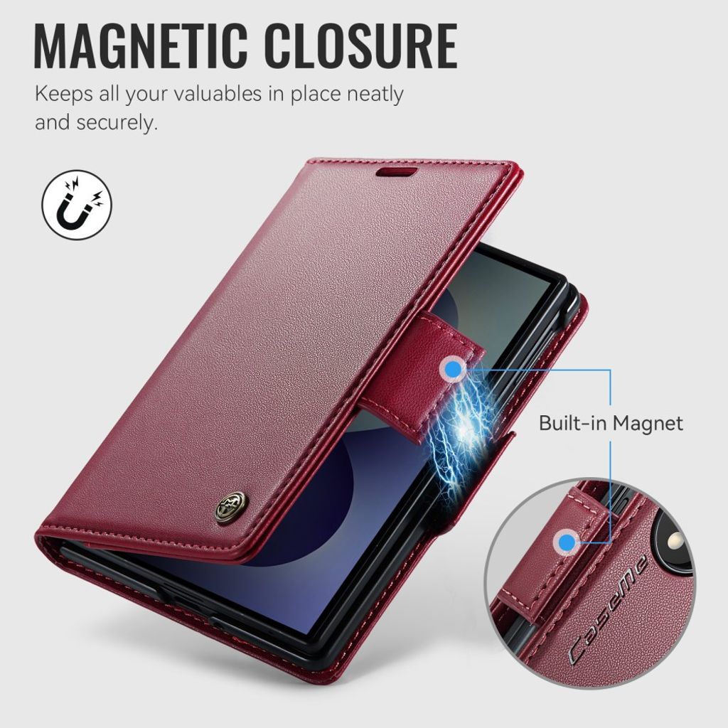 CaseMe Samsung Galaxy Z Fold 8 Kotelo 023 Series Punainen