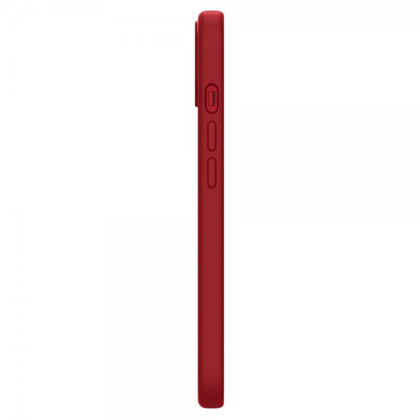 Spigen iPhone 13 -kuori Silicone Fit, punainen