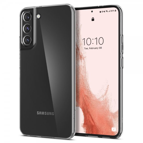 Spigen Samsung Galaxy S22 Plus -suojakuori, AirSkin Crystal Clear