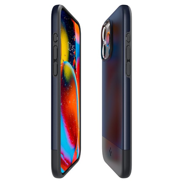 Spigen iPhone 15 Pro Max -suojakuori Style Armor MagFit Midnight Indigo