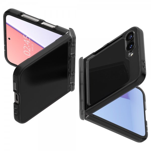 Spigen Samsung Galaxy Z Flip 6/Flip 7 FE Suojakuori Ultra Hybrid Pro Frost Gray