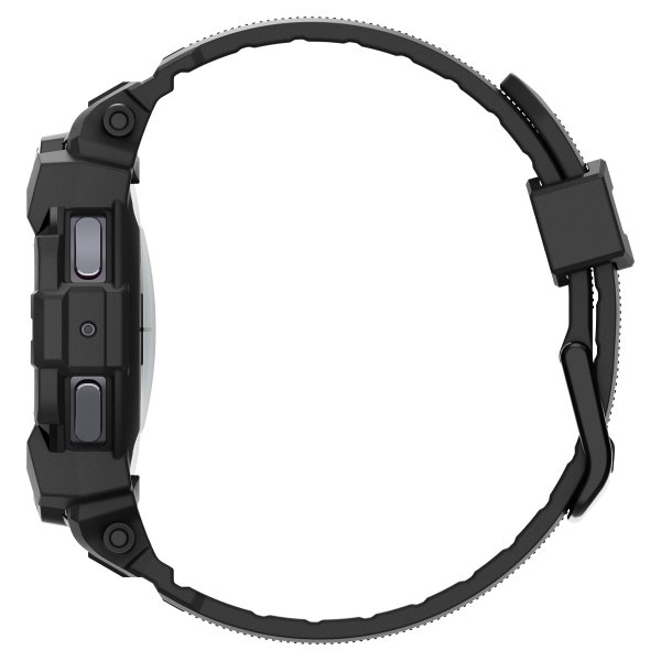 Spigen Samsung Galaxy Watch 7 40mm Ranneke ja Suojakuori Rugged Armor Pro Matte Black