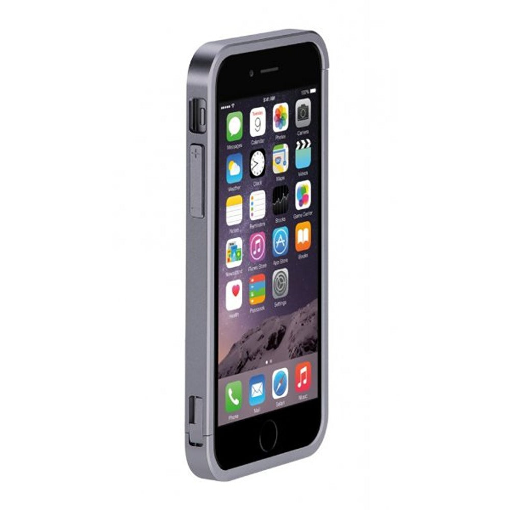 Just Mobile iPhone 6/6s Plus Kuori AluFrame Aluminum Bumper Harmaa