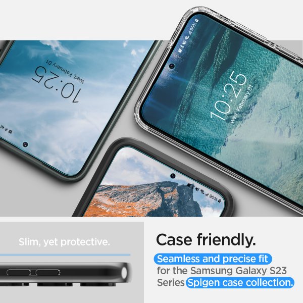 Spigen Samsung Galaxy S23 Plus -näytönsuoja Neo Flex 2-pakkaus