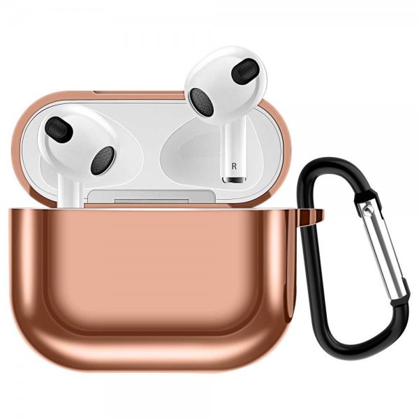AirPods 3 Kuori Pinnoitettu Ruusukulta